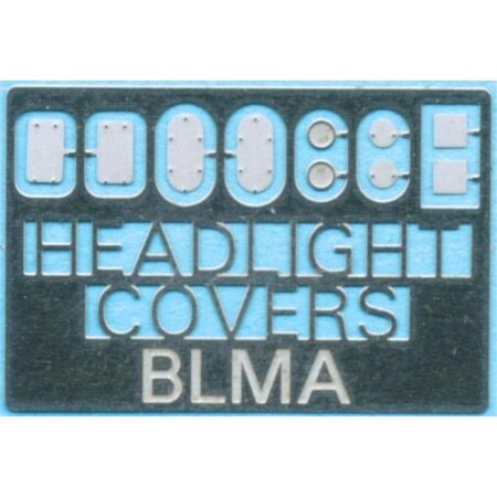 Blma Models N Scale Removed Headlight Covers 5 Pair BLM72